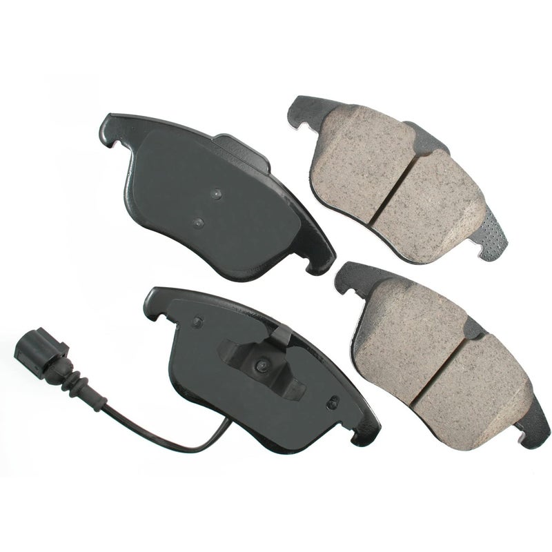 Akebono EUR1375 Disc Brake Pad Kit, GREY